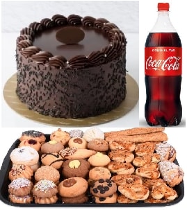 8 ile 10 kiilik Klasik ikolatal ya pasta 1 lt cola 1 kg Kuru Pasta